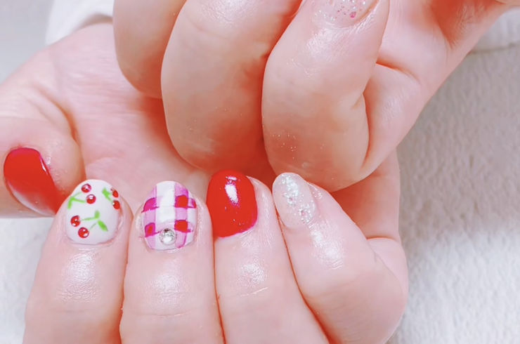 さくらんぼネイル 新小岩 Sincerely